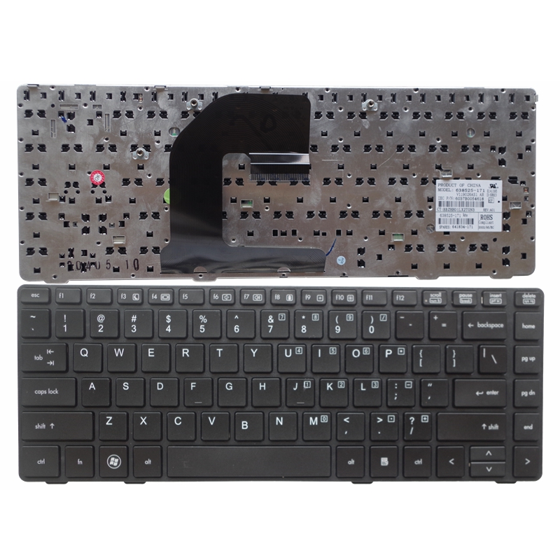 New laptop keyboard for HP 8460P 8460W - Click Image to Close