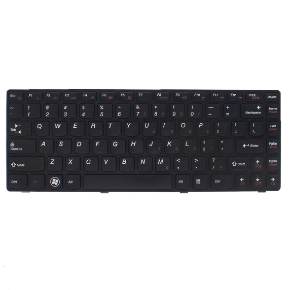 New Keyboard for Lenovo G470 G475 M490 Laptop MP-10A2 - Click Image to Close