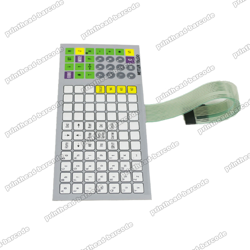 For METTLER Toledo 3650 English Scale Keyboard Film - Click Image to Close