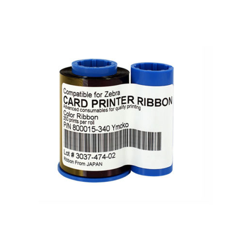 800015-340 Ribbon for Zebra P300C P310C P520C P720C Printers 800 - Click Image to Close