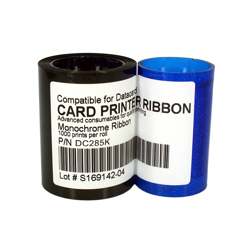 552954-501 DC285K black Color Ribbon for datacard printer - Click Image to Close