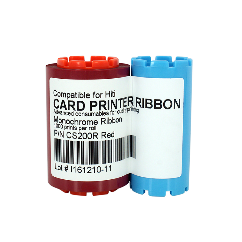 CS200R red Monochrome Ribbon For Hiti Printer - Click Image to Close