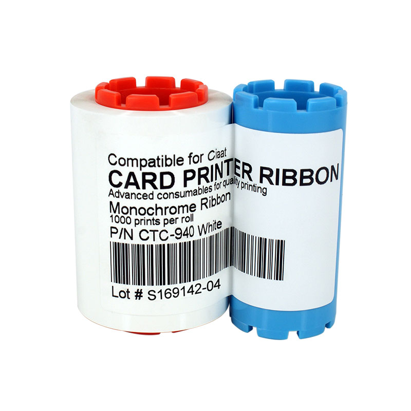Printer Ribbon CTC-940W White Ribbon for Ciaat CTC-940 - Click Image to Close