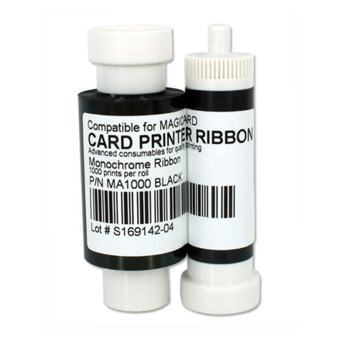 New Ribbon for Magicard Pronto Enduro3E Rio Pro MA1000K Black - Click Image to Close