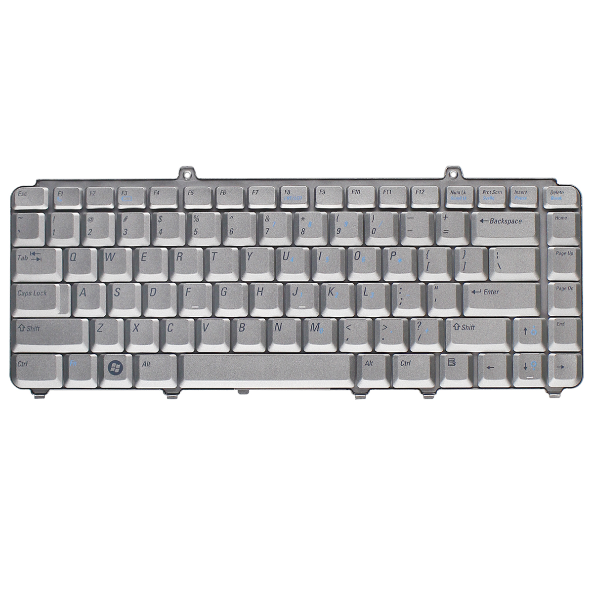 Silver Laptop Keyboard for Dell Inspiron 1525 1525SE 1526 1526SE - Click Image to Close