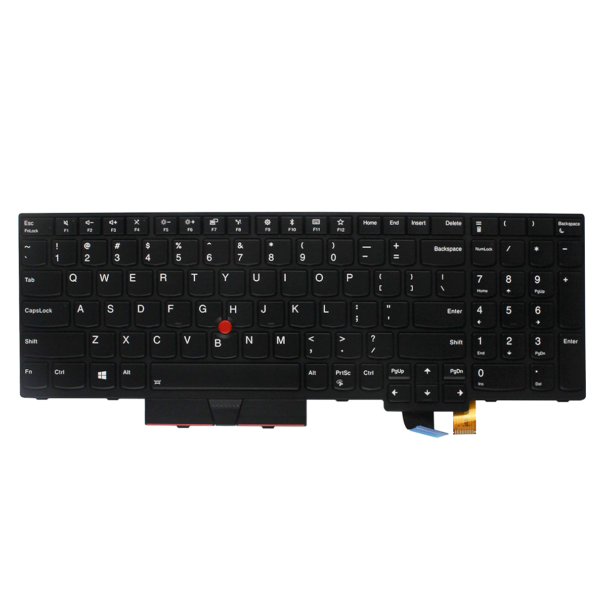 New Keyboard for IBM Lenovo ThinkPad P51S P52S Laptop with Backl - Click Image to Close