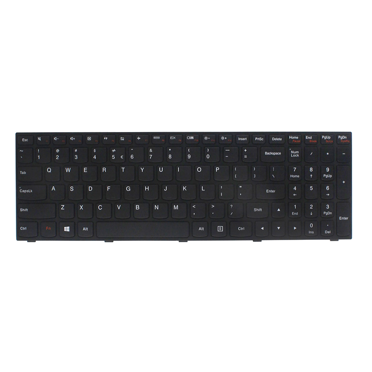 New Keyboard for Lenovo IdeaPad 300-15ISK 300-17SK 300-15IBR Lap - Click Image to Close