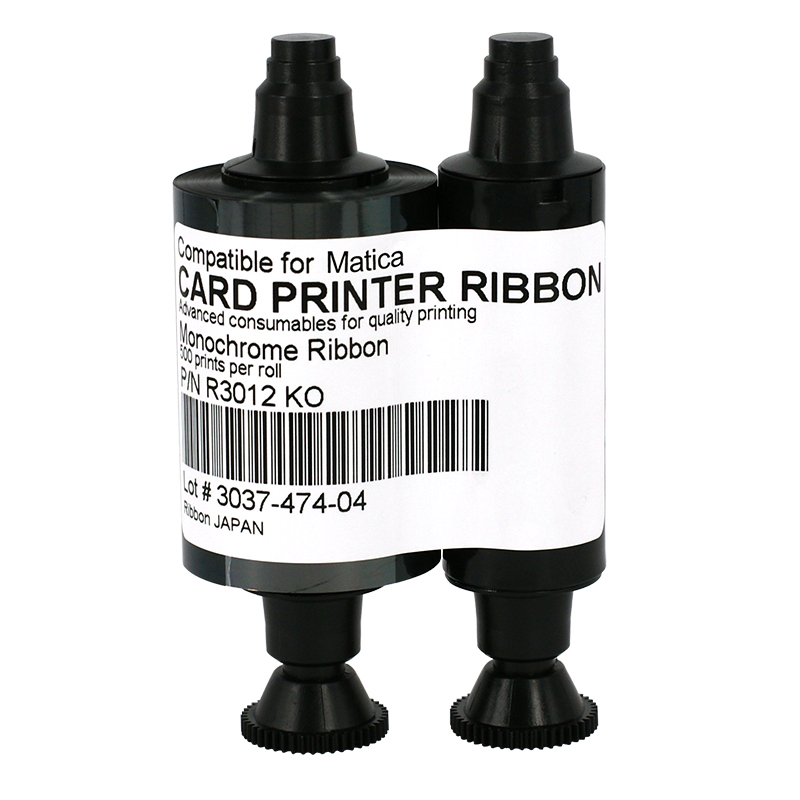 Compatible color ribbon for Matica R3012 KO 500 sheet Compatible color ribbon for Matica R3012 KO 500 sheet