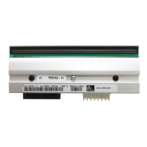 (image for) New original printhead for(ZB)140XI4 P23743-25 (203dpi)