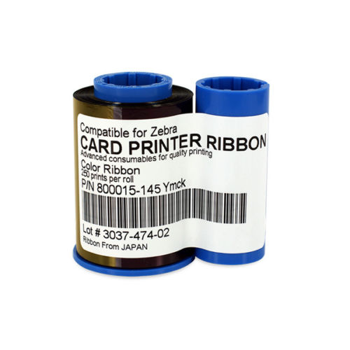 Ribbon for Zebra P300C P310C P520C P720C Printers 800015-145 YMC