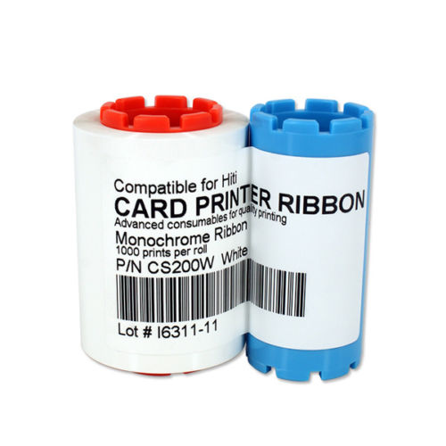 New Ribbon for Hiti CS200W CS200E CS220E CS290E Printers White