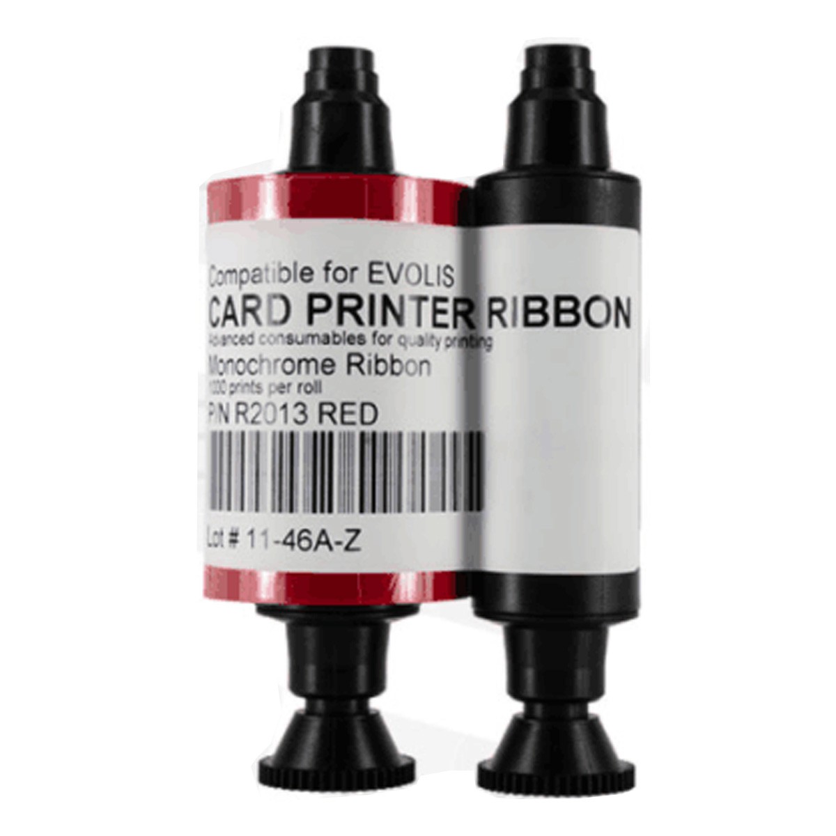 New compatible Ribbon for Evolis R2013 Red 1000 sheet New compatible Ribbon for Evolis R2013 Red 1000 sheet