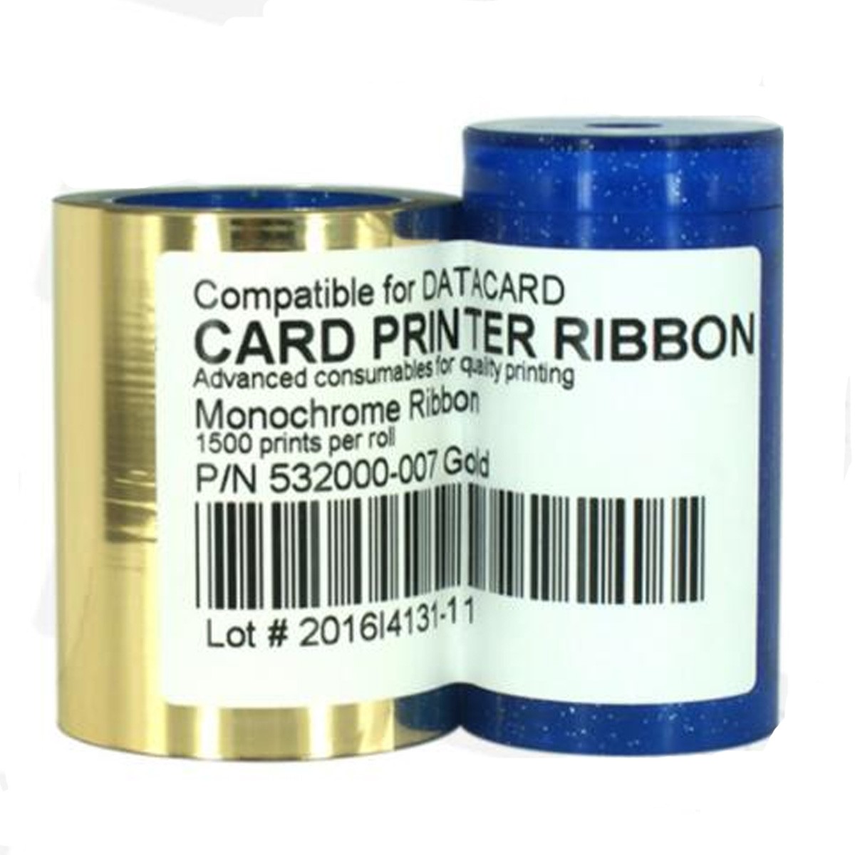 New color ribbon for Datacard 532000-007 Gold 1500 sheet