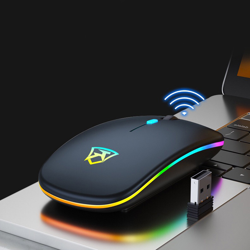 Charging wireless bluetooth dual-mode mouse laptop desktop unive