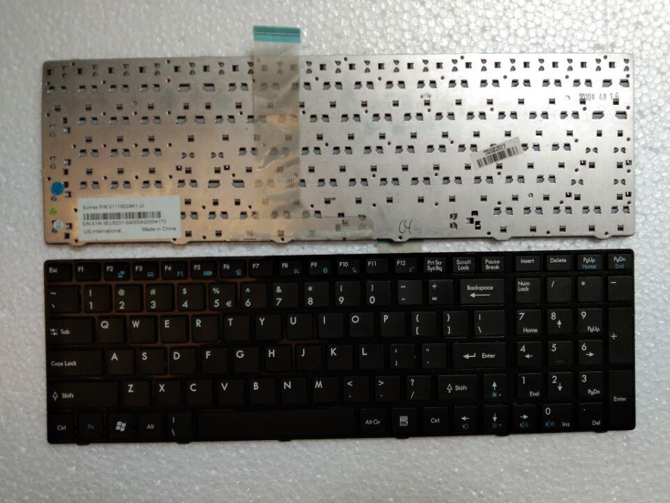 New laptop keyboard for MSI CR620 CR650 1683 CX640 EX640 R6000 A