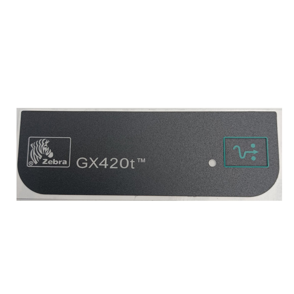 1 x50pcs front label over feed button For Zebra GX420T